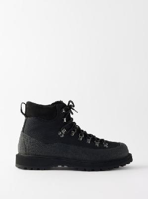 Diemme - Roccia Vet Canvas Hiking Boots - Mens - Black - 40 EU