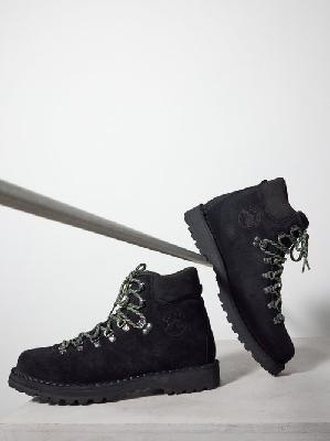 Diemme - Roccia Vet Suede Hiking Boots - Mens - Black - 40 EU