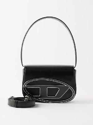 Diesel - 1dr Leather Shoulder Bag - Womens - Black - ONE SIZE