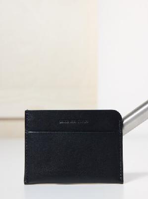 Dries Van Noten - Leather Cardholder - Mens - Black - ONE SIZE