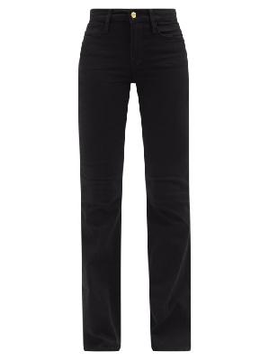 Frame - Le High Flare Jeans - Womens - Black - 25