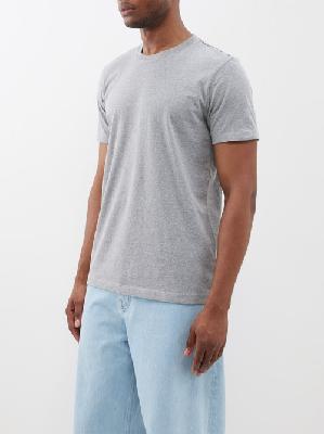 Frame - Crew-neck Cotton-jersey T-shirt - Mens - Grey - XL