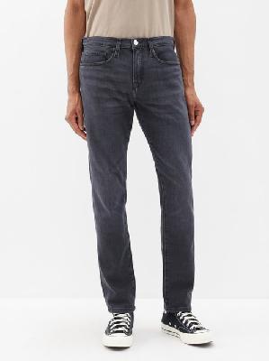 Frame - L'homme Slim-leg Jeans - Mens - Dark Grey - 29 UK/US