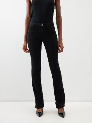 Frame - Le Mini Bootcut Jeans - Womens - Black - 24