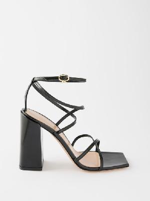 Gianvito Rossi - Nuit Leather Sandals - Womens - Black - 36 EU/IT