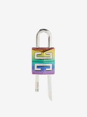 Givenchy - 4g Rainbow Padlock Charm - Mens - Multi