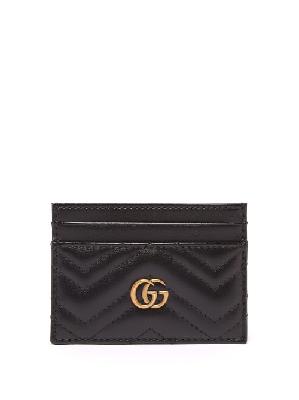 Gucci - GG Marmont Leather Cardholder - Womens - Black - ONE SIZE