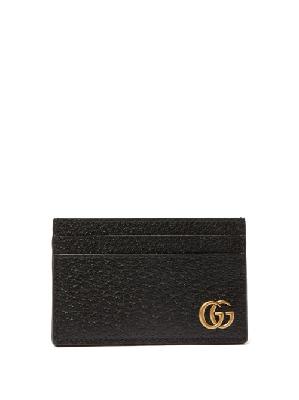 Gucci - GG-plaque Leather Cardholder - Mens - Black - ONE SIZE