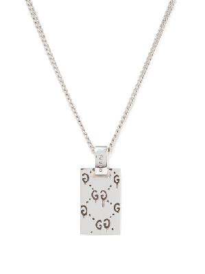 Gucci - Guccighost Sterling-silver Necklace - Mens - Silver - ONE SIZE