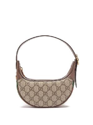 Gucci - Ophidia Mini Gg-supreme Canvas Shoulder Bag - Womens - Beige Multi - ONE SIZE