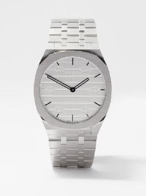 Gucci - 25h 38mm Stainless-steel Watch - Womens - Silver - ONE SIZE