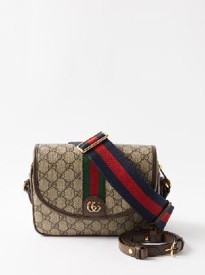 Gucci - Ophidia Gg-canvas Shoulder Bag - Womens - Beige Multi - ONE SIZE