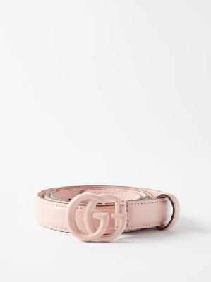 Gucci - GG Marmont Leather Belt - Womens - Light Pink - 100