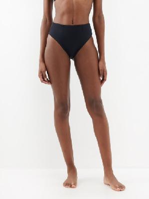 Haight - X Tina Kunakey High-rise Bikini Briefs - Womens - Black - XL