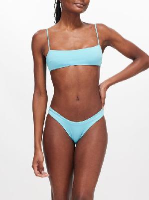 Haight - Bethania Bikini Top - Womens - Blue - L