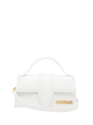 Jacquemus - Bambino Leather Handbag - Womens - White - ONE SIZE