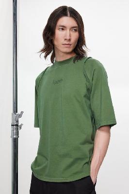 Jacquemus - Camargue Organic Cotton-jersey T-shirt - Mens - Green - M