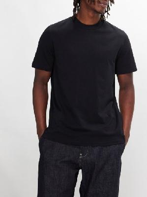 Jil Sander - Cotton-jersey T-shirt - Mens - Black - XL