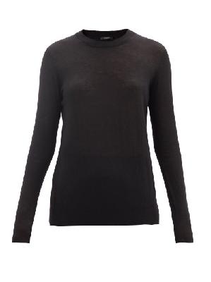 Joseph - Cashair Cashmere Sweater - Womens - Black - XS