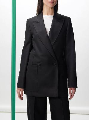 Joseph - Florian Wool-blend Tailored Blazer - Womens - Black - 32 FR