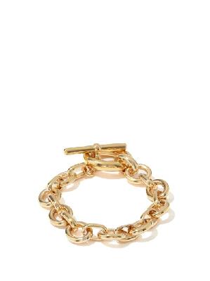 Laura Lombardi - Portrait 14kt Gold-plated Chain Bracelet - Womens - Gold - ONE SIZE
