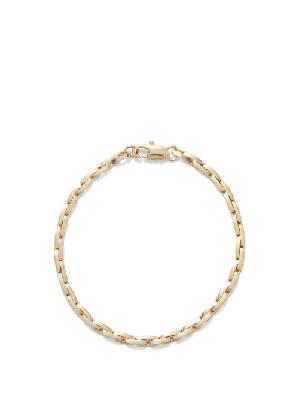 Laura Lombardi - Strada 14kt Gold-plated Cable-chain Bracelet - Womens - Gold - ONE SIZE