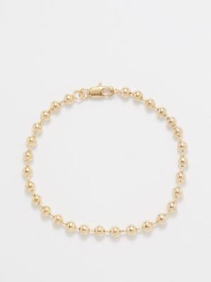 Laura Lombardi - Ball 14kt Gold-plated Bracelet - Womens - Yellow Gold - ONE SIZE
