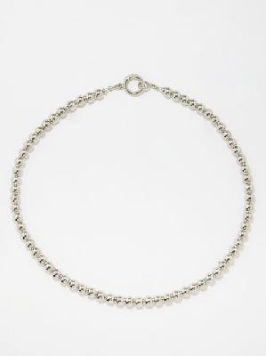Laura Lombardi - Maremma Platinum-plated Necklace - Womens - Silver - ONE SIZE