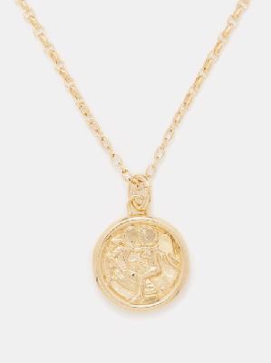 Laura Lombardi - X A.m.s Angel 14kt Gold-plated Necklace - Womens - Gold - ONE SIZE