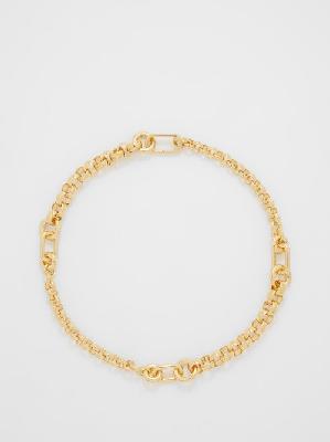 Laura Lombardi - Fillia 14kt Gold-plated Necklace - Womens - Gold - ONE SIZE
