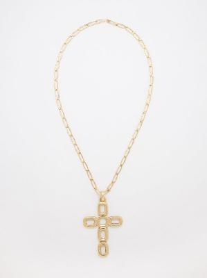 Laura Lombardi - Luciana 14kt Gold-plated Necklace - Womens - Gold - ONE SIZE