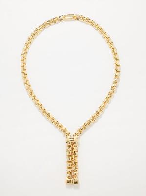 Laura Lombardi - Martina 14kt Gold-plated Necklace - Womens - Gold - ONE SIZE
