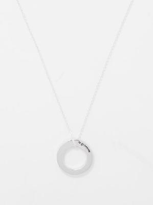 Le Gramme - 5g Sterling Silver Pendant Necklace - Mens - Silver - ONE SIZE