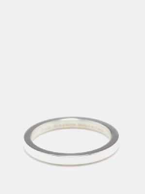 Le Gramme - 3g Diamond & Sterling-silver Ring - Mens - Silver - 58
