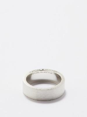 Le Gramme - 9g Brushed Sterling-silver Ring - Mens - Silver - 58