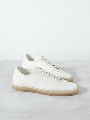Lemaire - Linoleum Low-top Leather Trainers - Womens - Ivory - 37 EU/IT