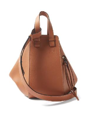 Loewe - Hammock Small Leather Handbag - Womens - Tan - ONE SIZE