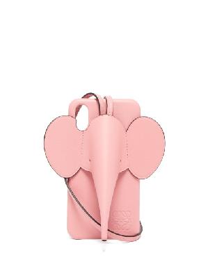 Loewe - Elephant Iphone® X & Xs Leather Phone Case - Womens - Pink