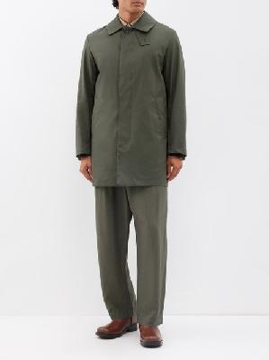 Mackintosh - Cambridge Raintec Cotton Overcoat - Mens - Dark Green - 40 UK/US