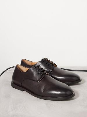 Marsèll - Mando Leather Derby Shoes - Mens - Dark Brown - 41 EU