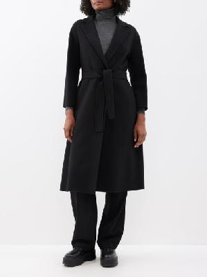 Max Mara - S Max Mara Esturia Overcoat - Womens - Black - 12 UK
