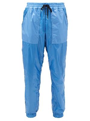 Moncler Grenoble - Technical Cotton-blend Track Pants - Mens - Navy - L