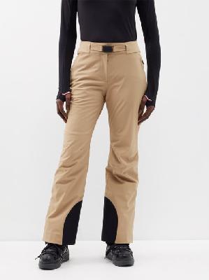 Moncler Grenoble - Belted Ski Trousers - Womens - Beige - L