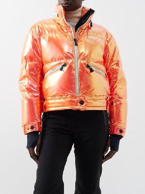 Moncler Grenoble - Biche Iridescent Ski Jacket - Womens - Orange - 00