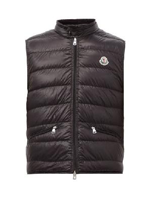 Moncler - Gui Quilted Down Gilet - Mens - Black - 1