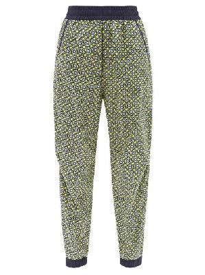 Moncler - Printed Cotton-blend Track Pants - Womens - Multi - XS