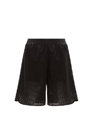 Moncler - Technical Mesh Shorts - Womens - Black - XXS