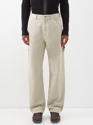 Moncler - Straight-leg Denim Jeans - Mens - Beige - 46 EU/IT