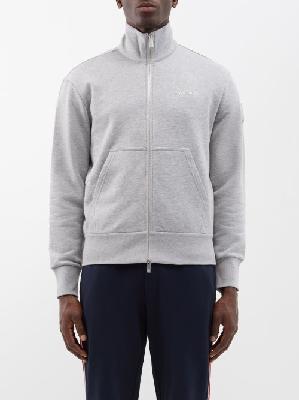 Moncler - High-neck Zipped Track Jacket - Mens - Grey - 3XL