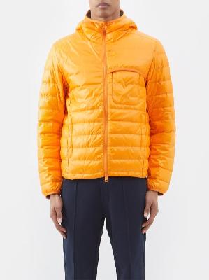 Moncler - Diverdo Quilted Hooded Down Jacket - Mens - Orange - 3